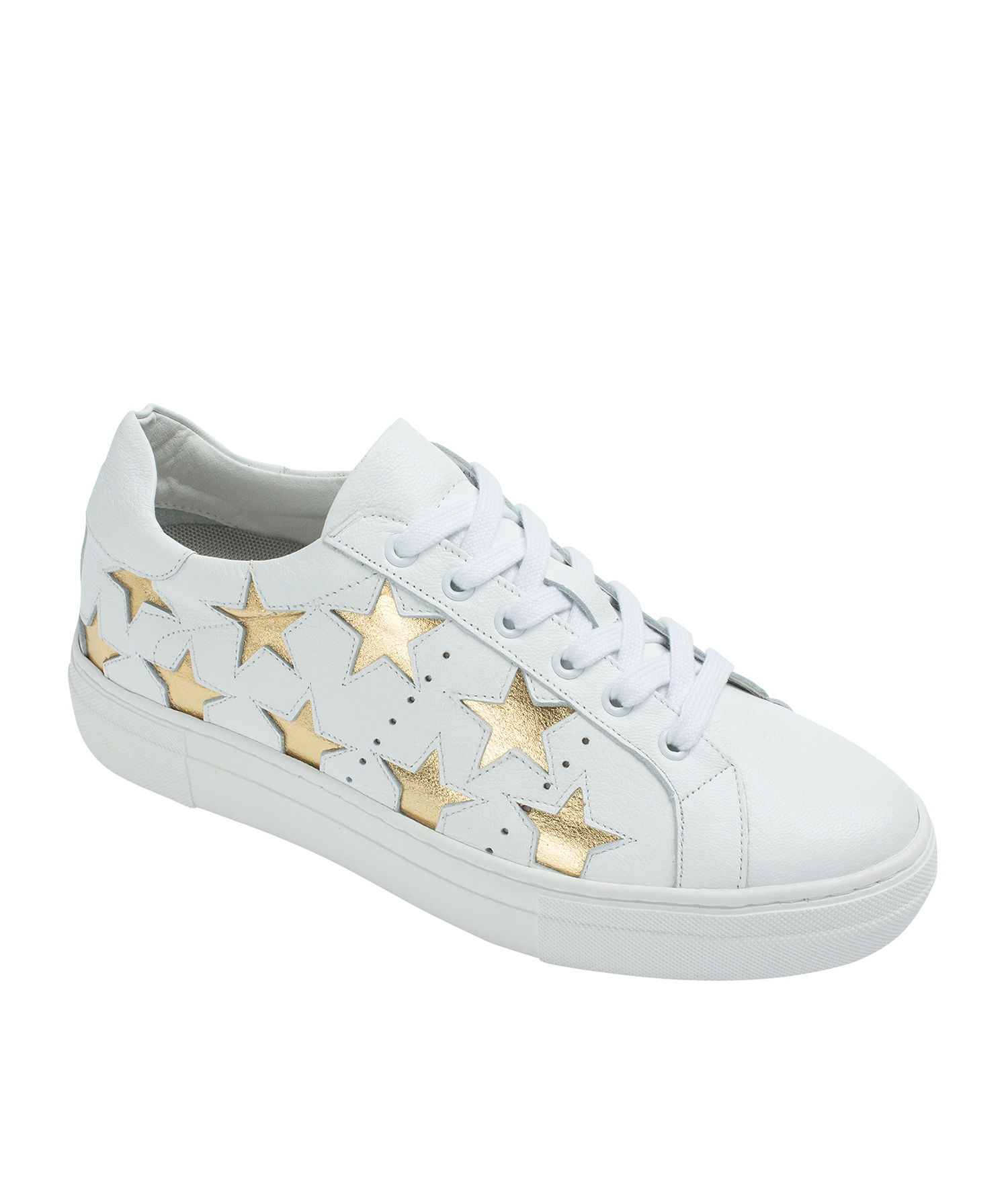 Star Cutout Sneakers - annakastleshoes.com