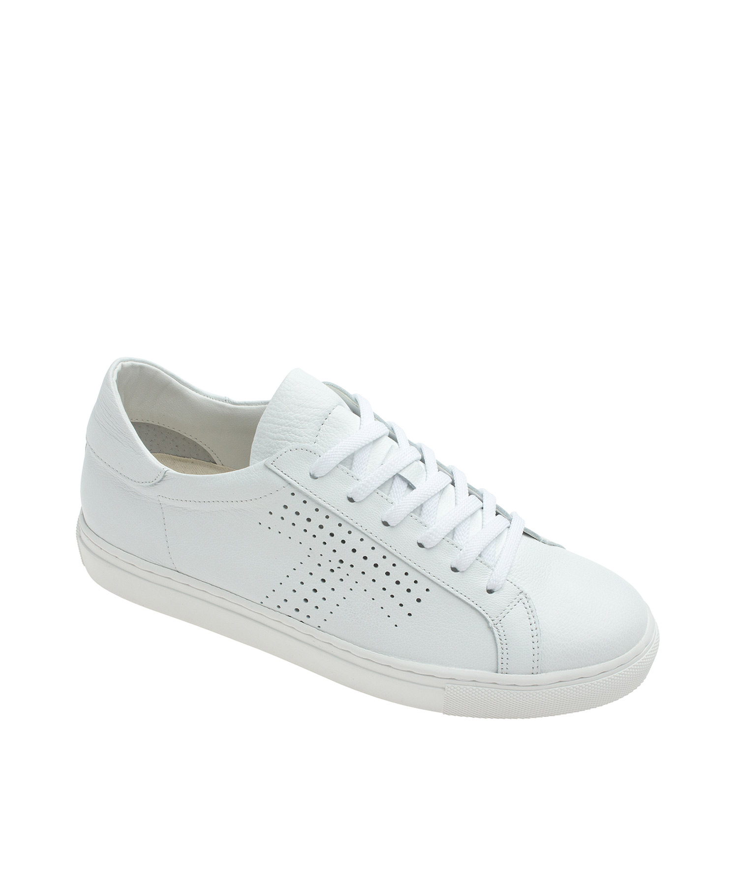 leather lace up sneakers womens