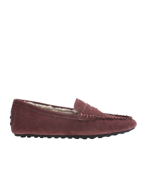 suede driving shoes womens