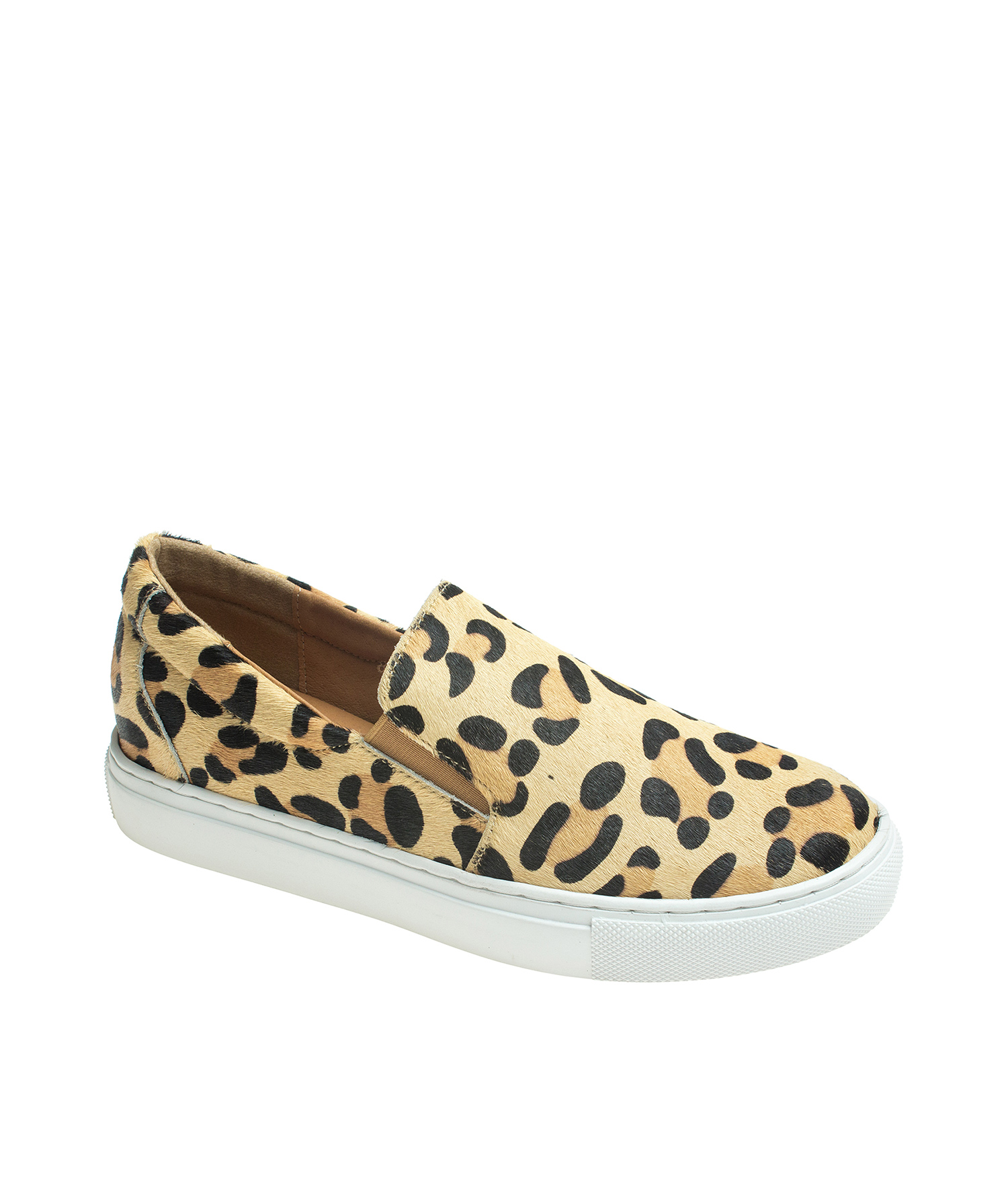 Leopard Print Slip On Sneakers 