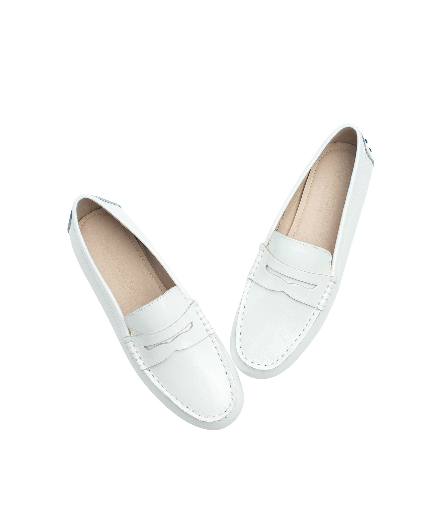 Patent Leather Penny Loafer Driving 